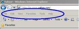 TIK Bagian Bagian Browser Internet  Explorer  dan Penjelasannya