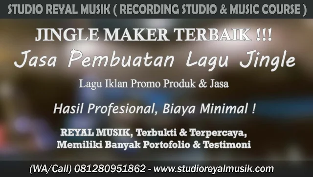 jasa pembuatan jingle, jasa buat jingle, jasa bikin jingle, jingle maker, lagu iklan promo produk jasa