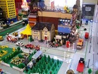 Film kreatif dari potongan Lego