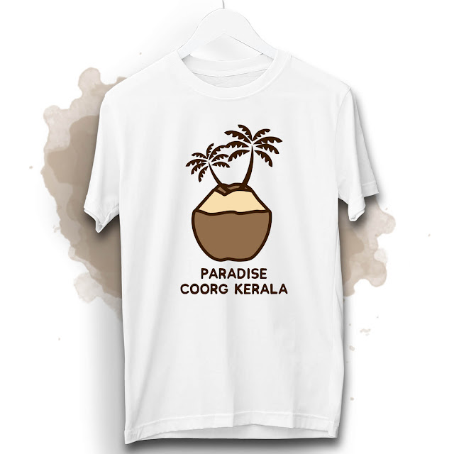 Kerala Coorg Vacation t-shirts in Mumbai, Customized Kerala coorg travel vacation t-shirts, Paradise printed Kerala vacation t-shirts in Mumbai, Customize travel t-shirts in Mumbai, Best Vacation t-shirts in India, Vacation t-shirt for kerala Coorg online, Best online custom travel t-shirts in Mumbai, Gods own country kerala printed t-shirts online, Graphic travel t-shirts in Mumbai, vacation t-shirt printing shop,