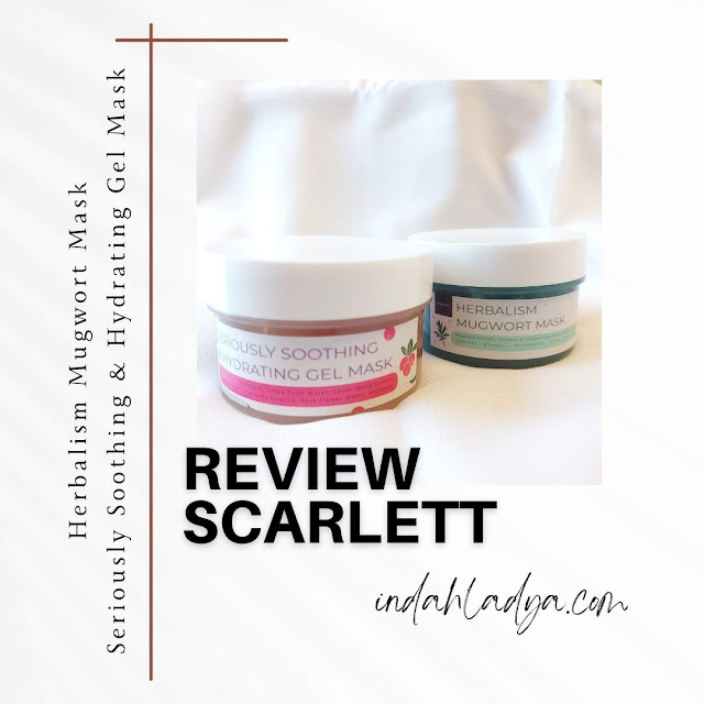 Review Scarlett Herbalism Mugwort Mask
