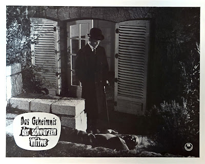 Das Geheimnis der schwarzen Witwe, Louis Weinert-Wilton, Krimi, Lobby Cards, Klaus Kinski