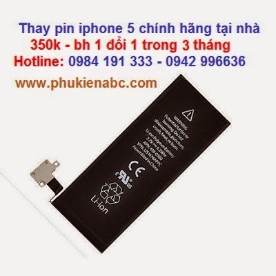 thay pin iphone 5