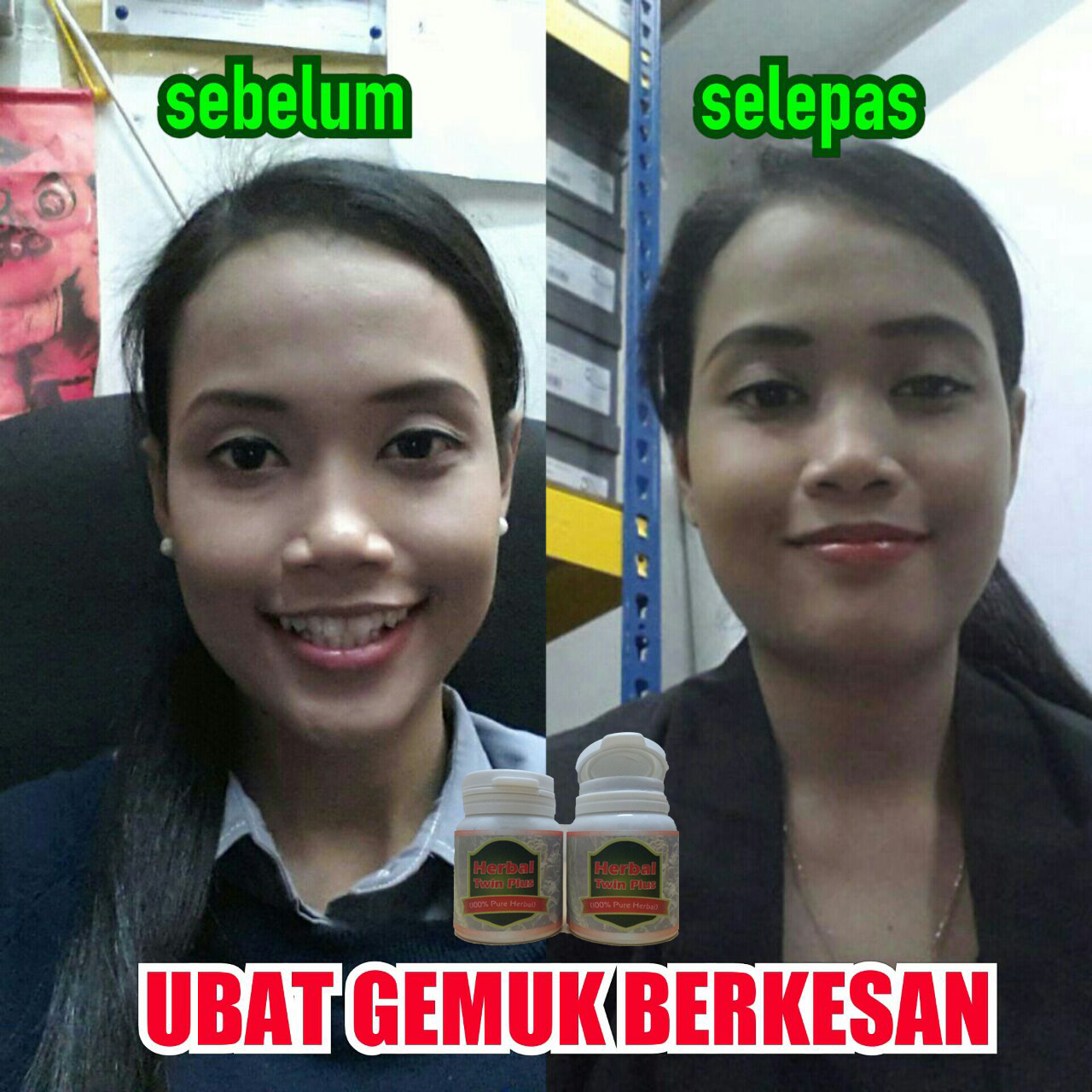 Ubat Gemuk Yang Berkesan - Herbal Twin Plus: UBAT GEMUKKAN 