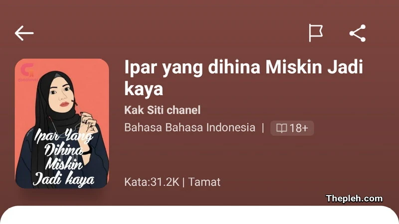 Novel Ipar yang Dihina Miskin Jadi Kaya Full Bab