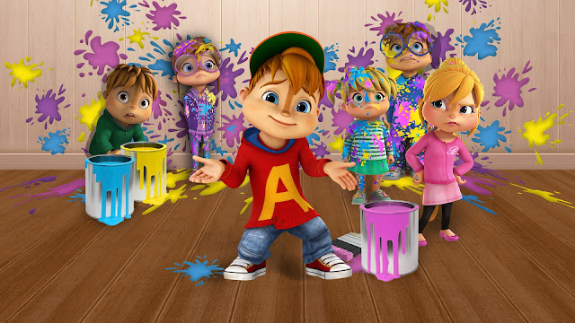 'ALVINNN!!! and The Chipmunks' key art