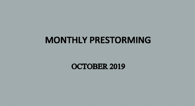 UPSC Monthly Prestorming - October 2019 for UPSC Prelims 2019