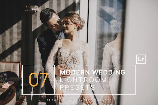 7 Modern Wedding Lightroom Presets