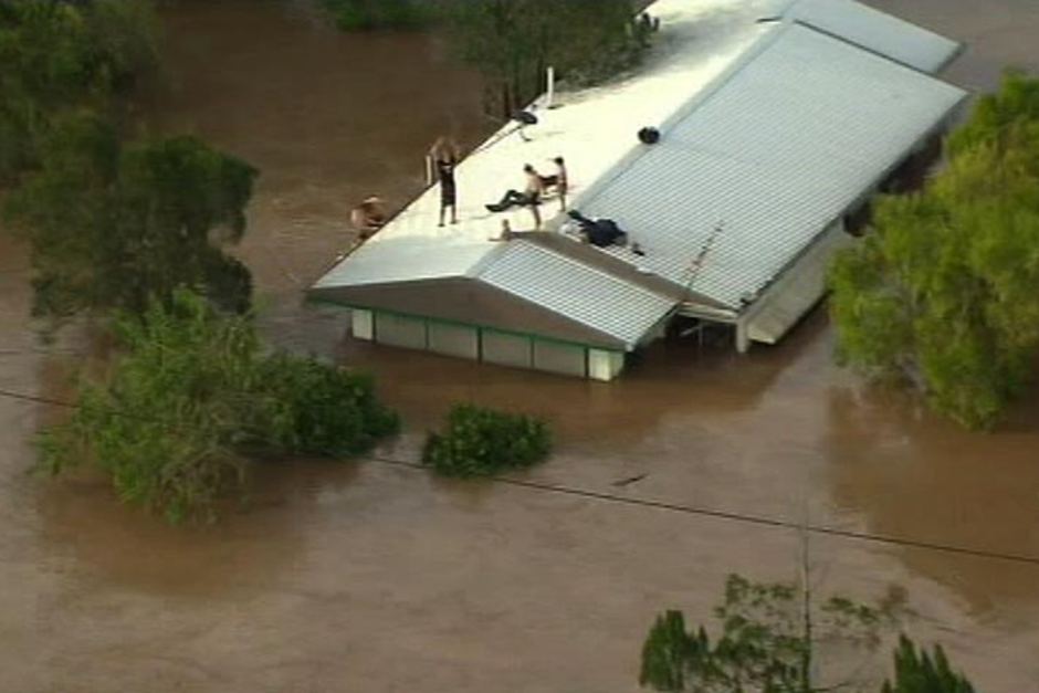 floods in Queensland are