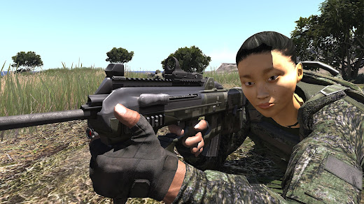 arma3へ女性兵士を追加するユニットアドオン