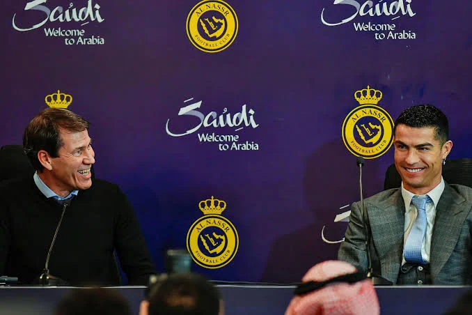 Al-Nassr manager Rudi Garcia 'is at risk of being sacked after a blazing dressing room row with his players'