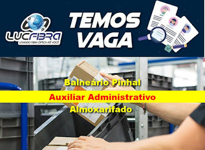 Empresa de Internet abre vaga para Auxiliar Administrativo em Balneário Pinhal