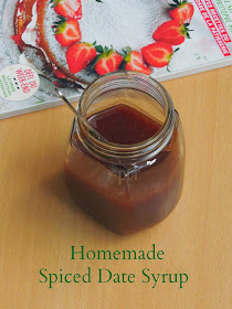 Spiced Date Syrup-Homemade