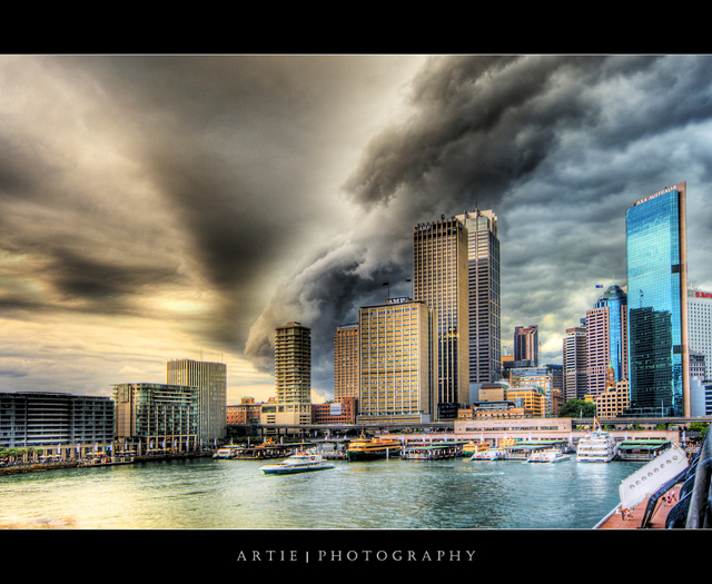 Sydney Under Severe Storm Attack