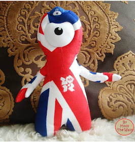 1 Molly The Wally Wrestles Wenlock The London 2012 Olympic Games Mascot.