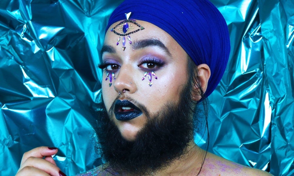 Harnam Kaur is a British girl of Indian origin who has entered the Guinness Book of Records for being the youngest female with a full beard   She says her message is to spread body positivity and acceptance