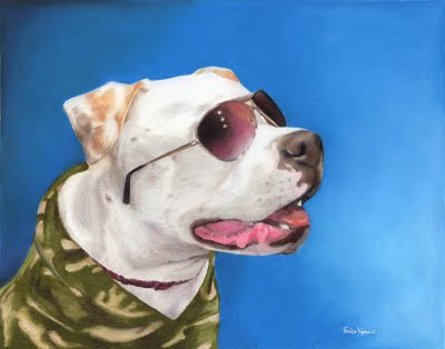 Dog Portrait Colored Pencil