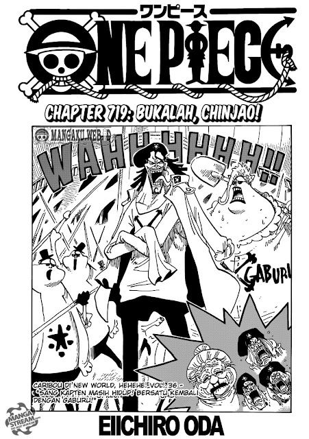 Download Komik One Piece Chapter 719 "Bukalah, Chinjao!" Bahasa Indonesia