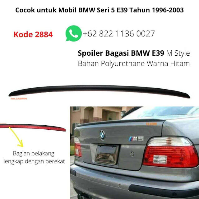 Spoiler Bagasi BMW E39