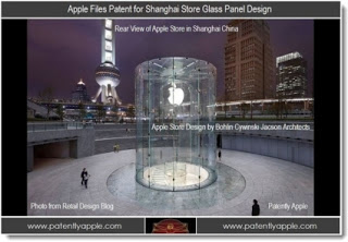 Patented Curved Glass At Apple Store in Shanghai Patented Curved Glass At Apple Store in Shanghai