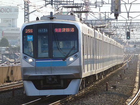 東京メトロ東西線　快速　津田沼行き1　05系LED