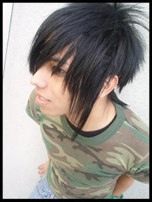 emo guys hairstyles. emo boys hairstyle.