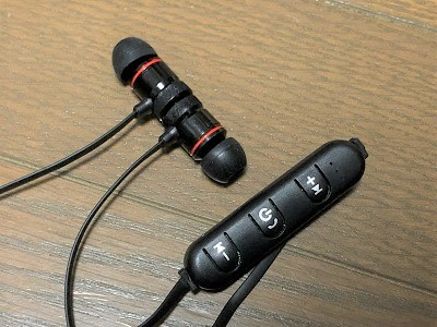 ダイソーのBluetoothイヤホン 本体