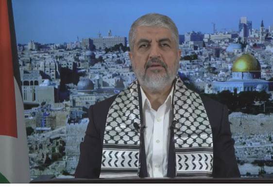 Khaled Meshaal, líder do movimento terrorista Hamas no exterior clama por mais barbárie