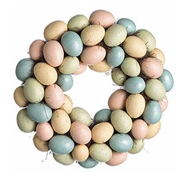 Speckled Easter Egg Wreath by Pier 1