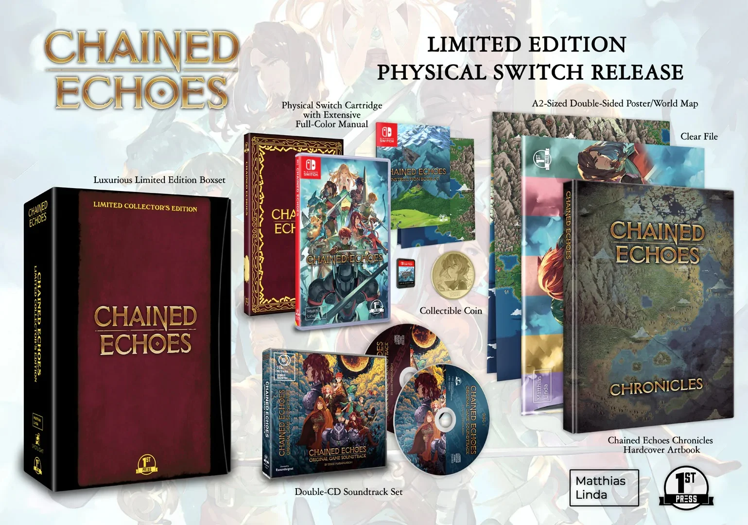 Chained Echoes Nintendo Switch Regular Edition (Preorder)