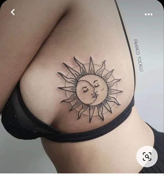 Tatuajes del Sol y la Luna