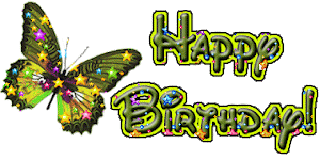 download free Birthday e-cards pictures animations butterfly