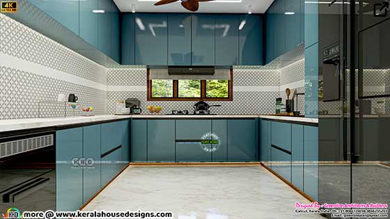 Kerala kitchen interior design