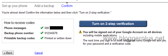 2-step verification