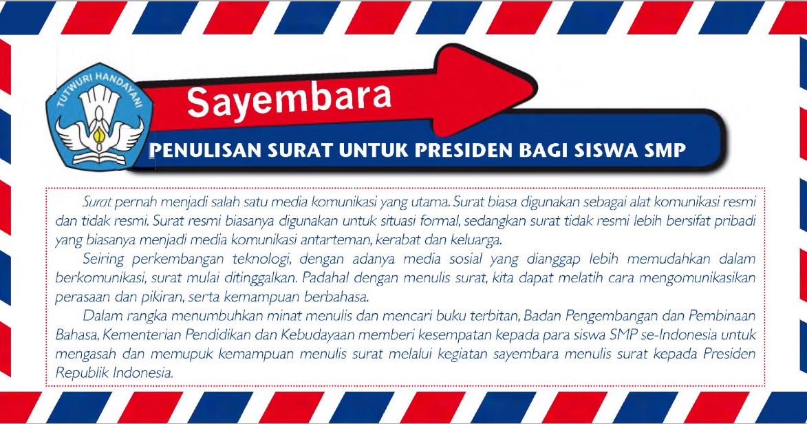 Operator Sekolah Kota Bogor: Sayembara Penulisan Surat 