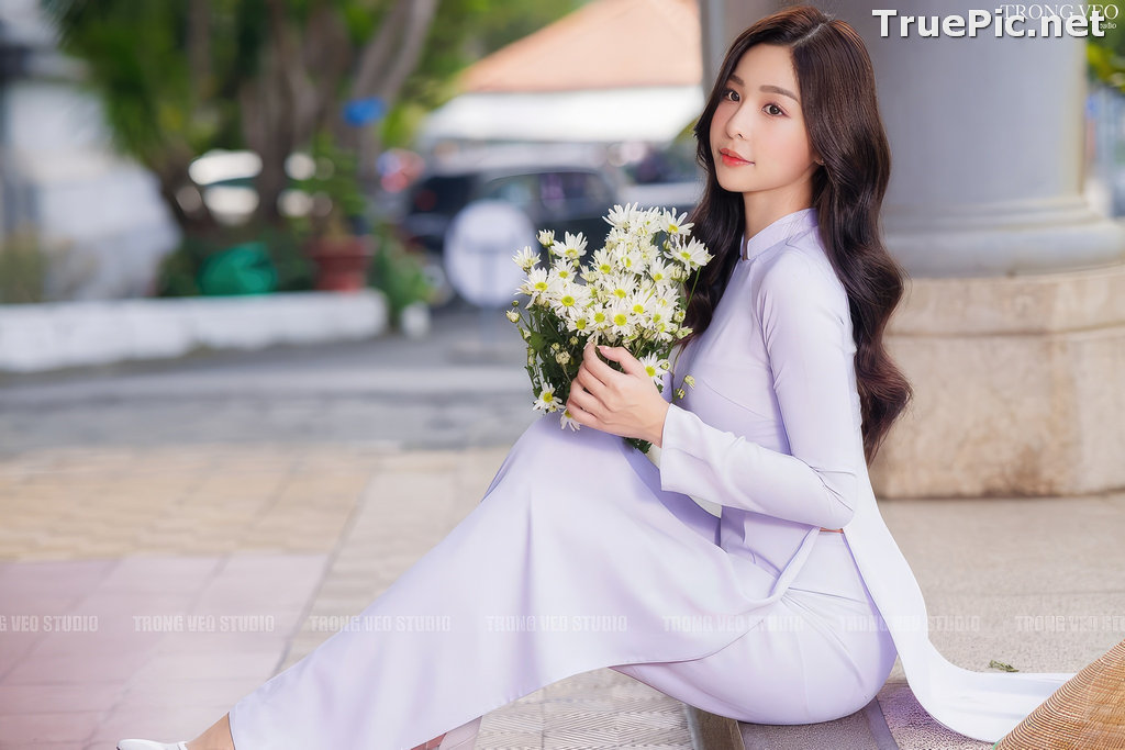 Image Vietnamese Model - Beautiful Girl and Daisy Flower - TruePic.net (129 pictures) - Picture-87