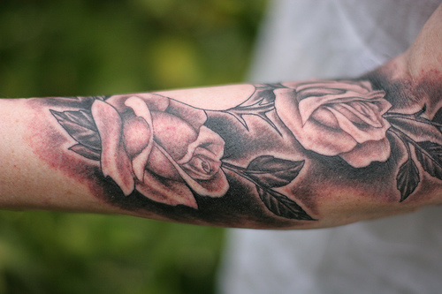 arm rose tattoo However with so many people getting inked on their forearm