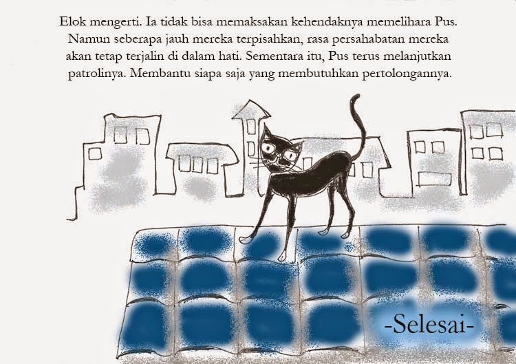 Dongeng dan Cerita Anak Bergambar: PUS SI KUCING PATROLI