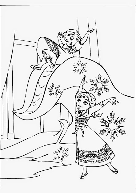 Free Disney Frozen Coloring Pages