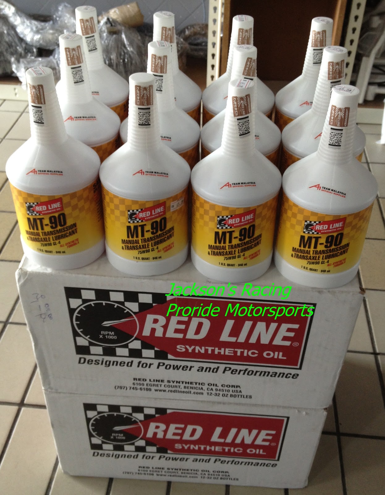 Pro-ride Motorsports: Red Line MT-90 75W90 GL-4 Gear Oil