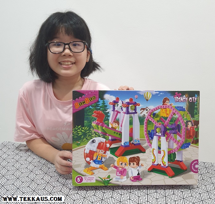 BanBao Brick Toys For Girls Amusement Park