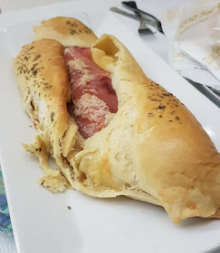 Calzone feito em casa