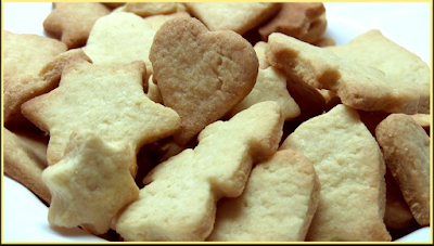 galletas de mantequilla receta de Navidad