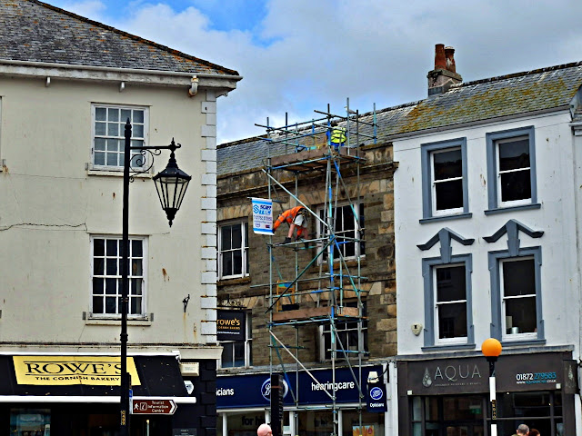 Building repairs in Truro City, Cornwall