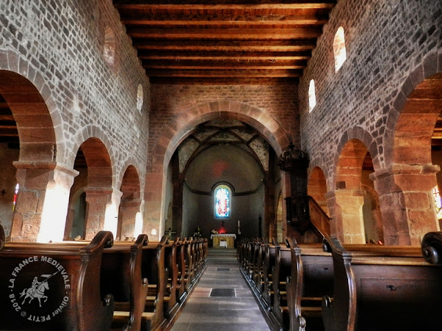 ALTENSTADT (67) - Eglise Saint-Ulrich (XIe-XIVe siècles) (Intérieur)