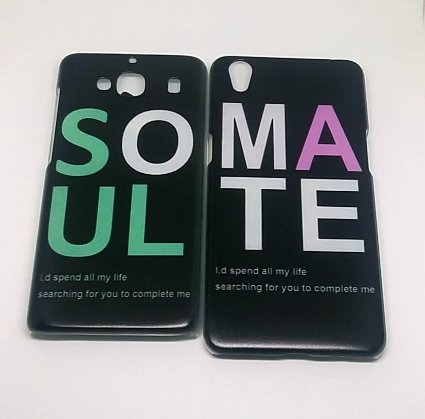 Casing Custom Couple SOULMATE Semua Tipe HP - custom case murah