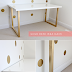 Gold Desk Ikea Hack