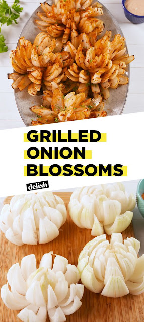 Grilled Onion Blossoms