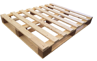 used wooden pallet