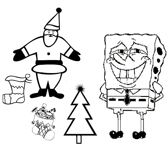 Christmas Trees Coloring Pages